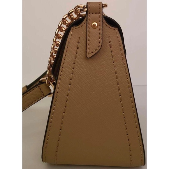 Michael Michael Kors Sylvia small camel leather purse NWT - Picture 12 of 13